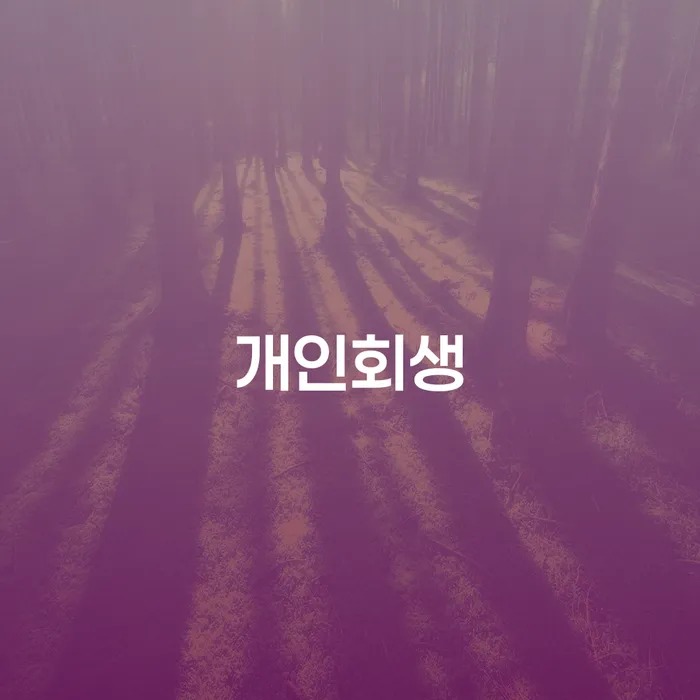 당산동개인회생 정보와 사례 분석